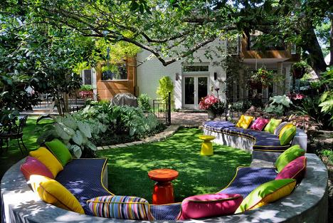 Gradina in culori vesele