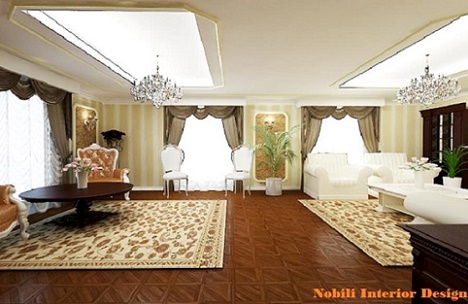 Stilul clasic de lux in amenajarea interioara