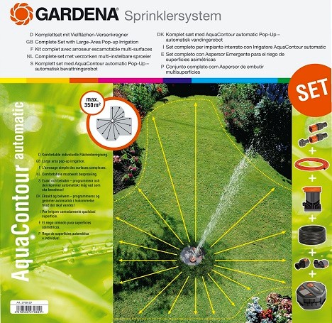 Aspersor Aquacontur Automatic Gardena