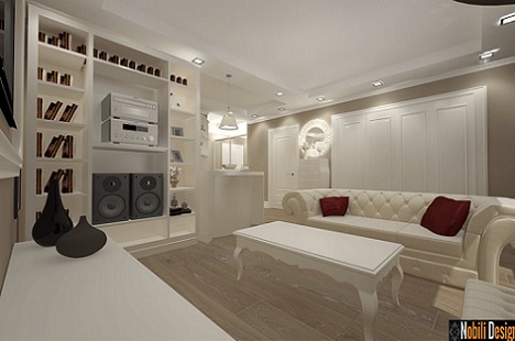 Design interior living stil clasic