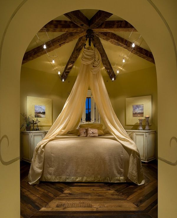 Dormitor stil mediteranean