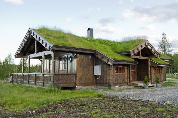 Casa scandinava din lemn