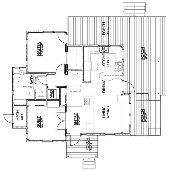 Proiect casa mica - plan casa