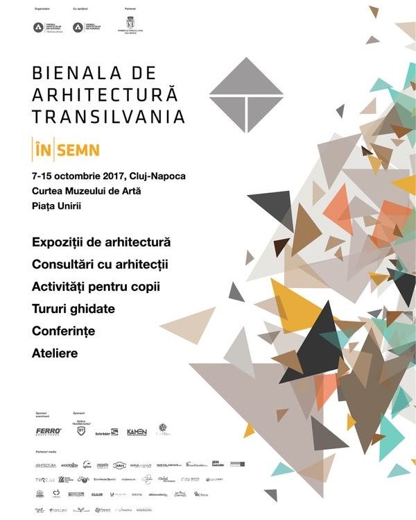 Afis Bienala de Arhitectura Transilvania 2017