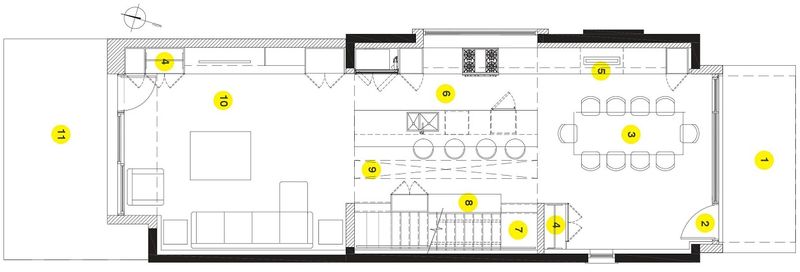 Proiect casa veche renovata - parter