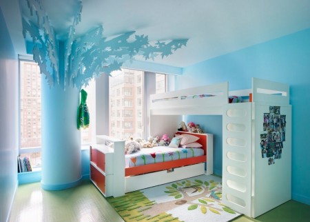 Copac artificial in camera copiilor