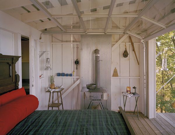 Interior casuta lemn
